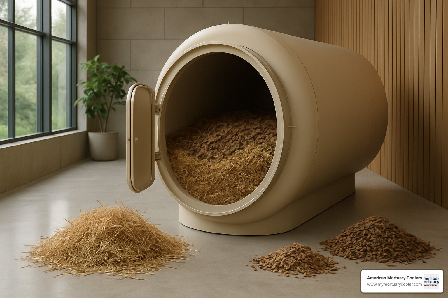 Everything You Need to Know About the Cost to Compost a Human Body - American Mortuary Coolers & Equipments Everything You Need to Know About the Cost to Compost a Human Body - American Mortuary Coolers & Equipments